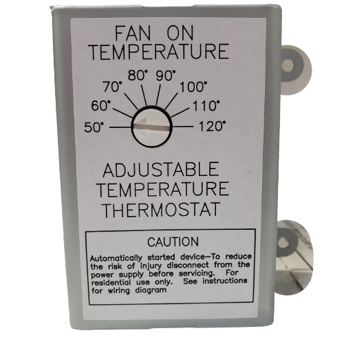 ADJ THERMOSTAT ATTIC FAN